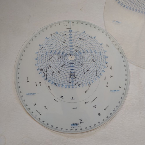 Star Finder 2102-D vintage celestial navigation instrument
