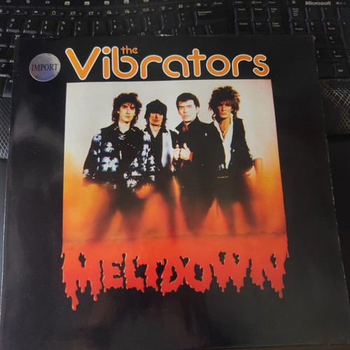 The Vibrators Meltdown LP first press 1988 like new, punk