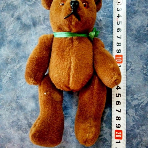 Antique plush teddy bear 1960