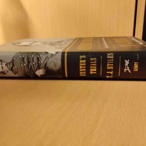 Custer's Trials war biography hardcover, like new, Pulitzer