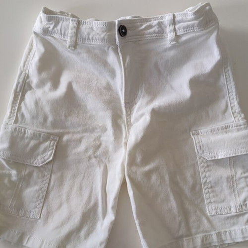 Mango shorts like new, size 128 cm, white, 8 years