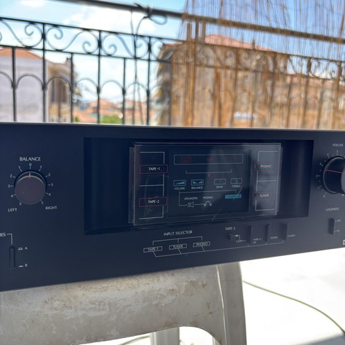 Sansui A-505 vintage stereo amplifier used, fully functional