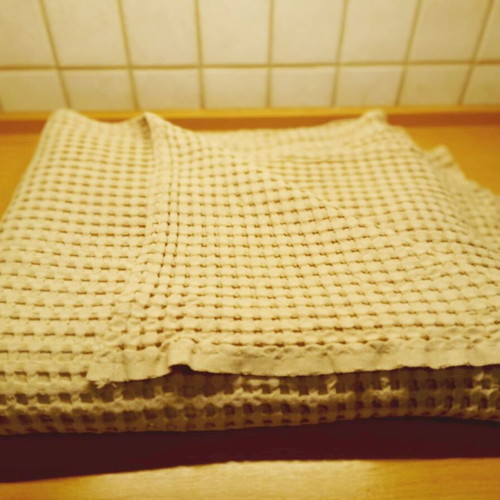 Blanket used, figure design or for covering, size 2.12x1.86 m