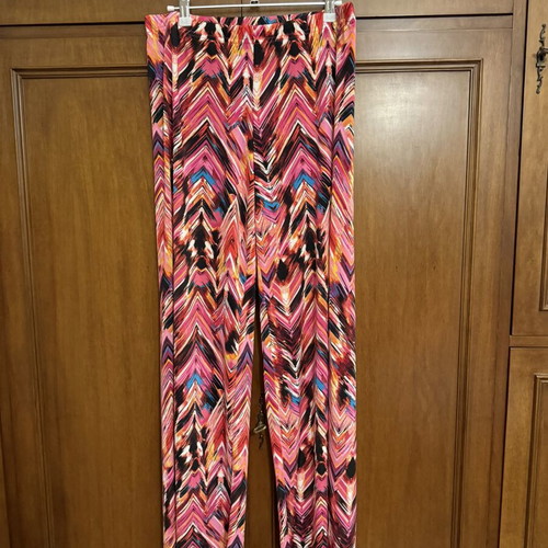 Celestino Palazzo pants and Summer Time white top set XL, used
