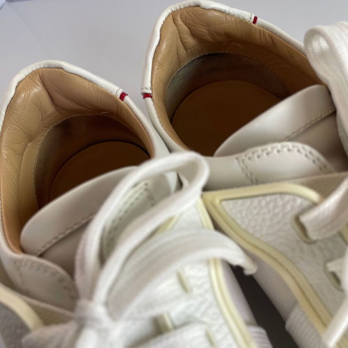 Christian Louboutin leather sneakers like new, size 38, white