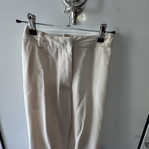 Sinsay summer pants used, beige, size XXS