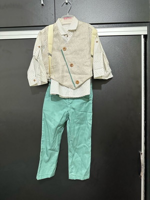 Baptism or formal set for boy 2 years old new