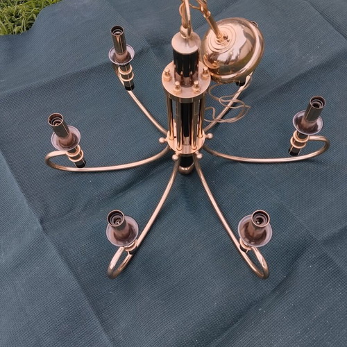 Golden chandeliers in like-new condition, set of 2