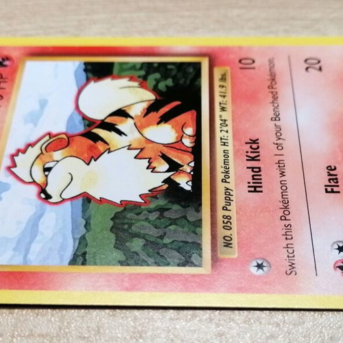 Pokémon Growlithe Evolutions 2016 Common Card Near Mint
