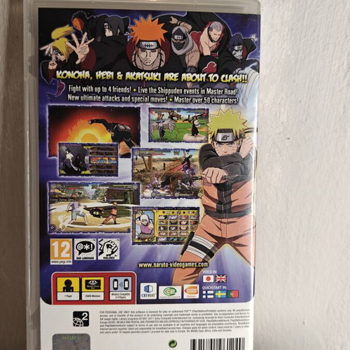 Naruto Shippuden Ultimate Ninja Heroes 3 PSP game