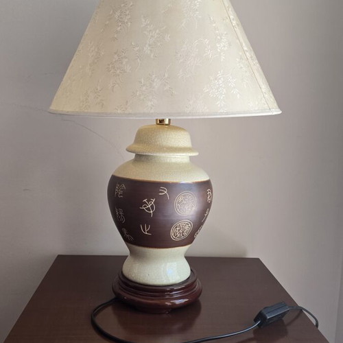 Table lamps used, set of 2 for bedroom