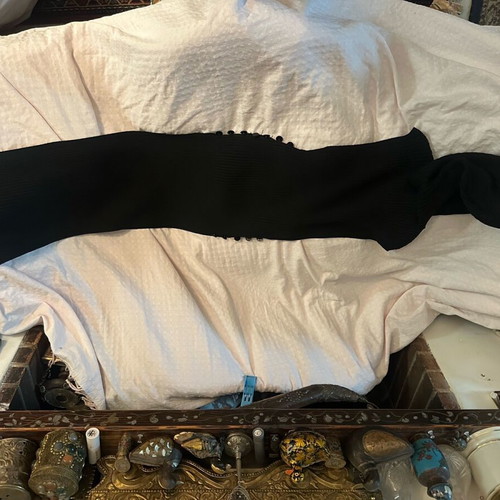 Zara top XS like new, black with hood and button details