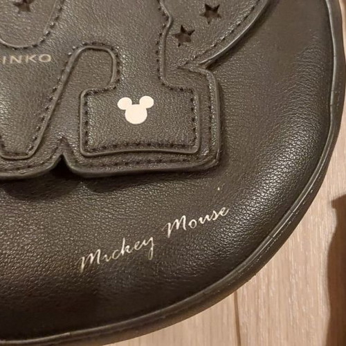 Pinko Mickey Mouse crossbody bag used, leather