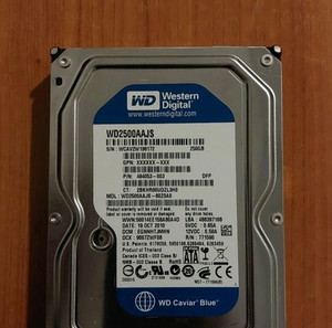 Western Digital 250GB HDD WD2500AAJS