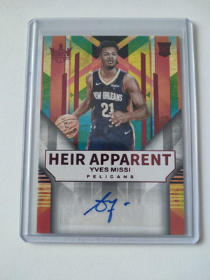 Panini NBA Court Kings 2024-25 Yves Missi Heir Apparent αυτόγραφο rookie σαν καινούργιο