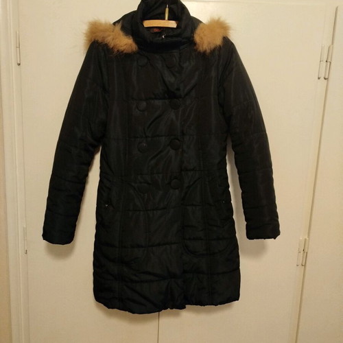 Long jacket like new, blue-black DeDeo size M