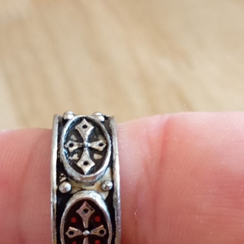 Gothic ring like new, The Alchemy Carta, size 52