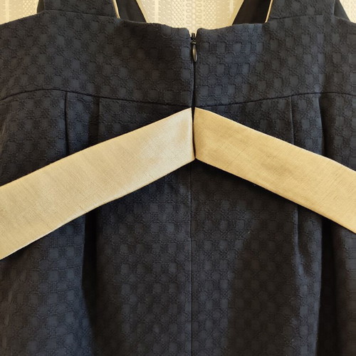 Maje dress with back zipper, size S