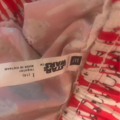Gap Star Wars swimwear for boy 10 years like new, red