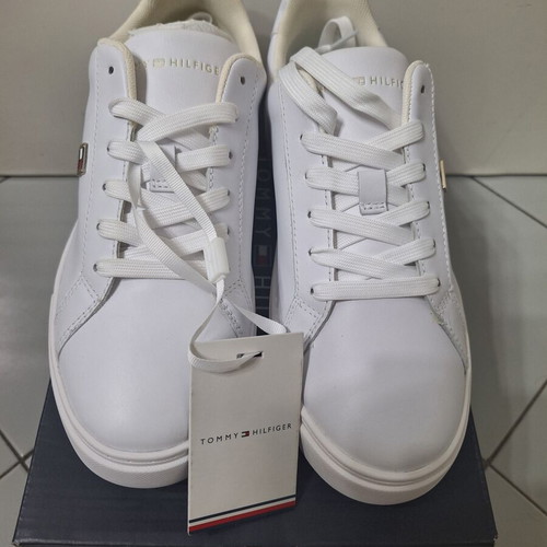 Γυναικεία sneakers Tommy Hilfiger καινούργια, άσπρα, νούμερο 37