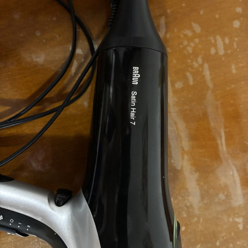 Braun Satin Hair 7 Ionic Hair Dryer Turbo 2200W used