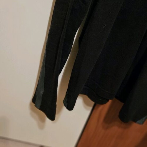 Calvin Klein blouse with zipper used, black, size L