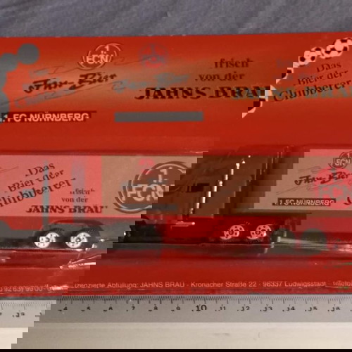 Φορτηγό Νταλίκα διαφήμιση μπύρας Fan Bier FC NURNBERG καινούργιο