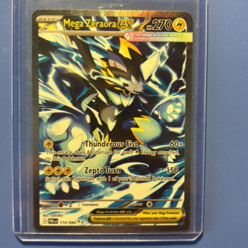 Mega Zeraora EX 114/084 card new