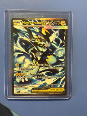 Mega Zeraora EX 114/084 card new