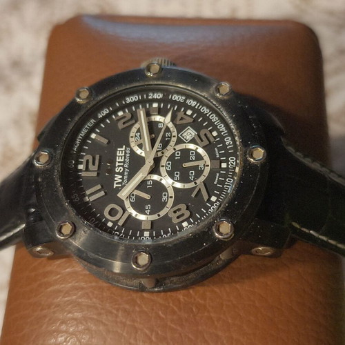 TW Steel Tommy Robredo Special Edition Chronograph Watch TW105NC