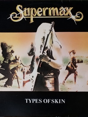 Supermax Types Of Skin vinyl album used, reggae funk soul