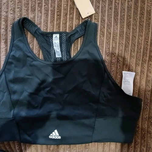 Adidas bustier new, black, size XXL