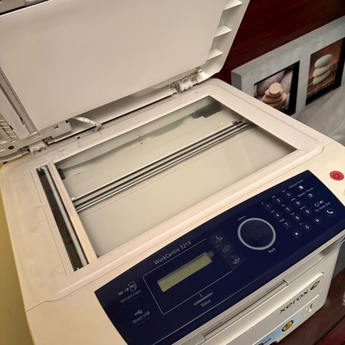 Xerox all-in-one printer used, print copy scan, good condition