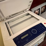 Xerox all-in-one printer used, print copy scan, good condition