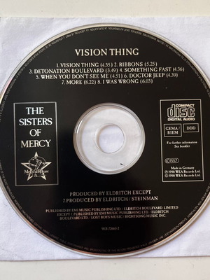 The Sisters of Mercy Vision Thing CD used, rock