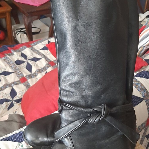 Camper boots like new, black leather, size 37