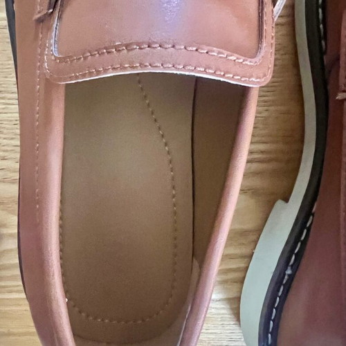 Zara brown moccasins size 45 like new