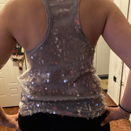 Zara gray top like new, size S