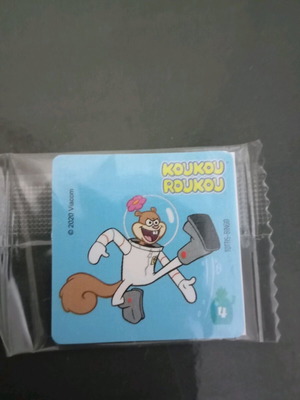 SpongeBob koukou roukou No 4 sticker new