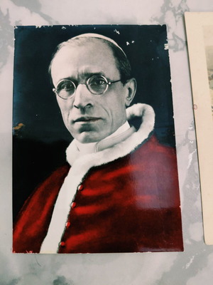 Vatican postcards set of 3 from the 1960s, like new