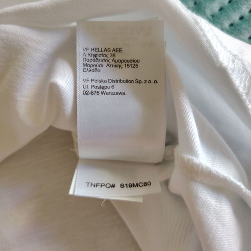 The North Face blouse new, size M, white color