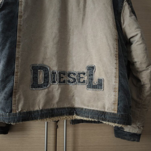 Diesel vintage men's denim jacket used, size L