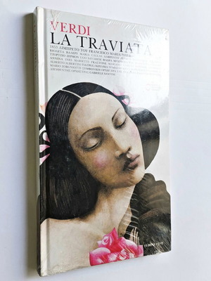 Giuseppe Verdi La Traviata Σφραγισμένο σετ με 2 CD και βιβλίο