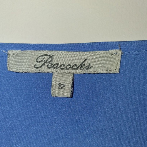 Blouse blue shade, like new, size L