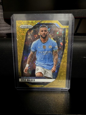Kyle Walker Panini Prizm Premier League златна Prizm карта като нова