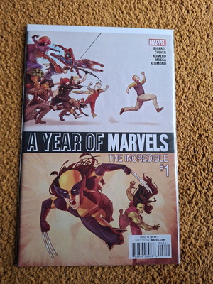 Marvel Comics A Year of Marvels The Incredible like new