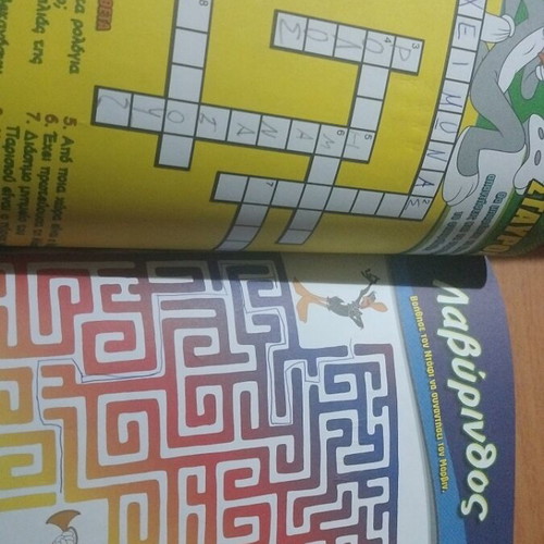Looney Tunes Crossword and Puzzle Magazine No 6 used