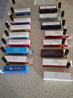 Xerjoff and Casamorati perfume samples like new, 2 ml