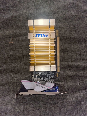 Κάρτα γραφικών MSI GeForce 210 512MB μεταχειρισμένη (N210-MD512H)