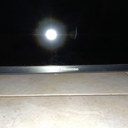 Hisense 40" TV with broken screen
